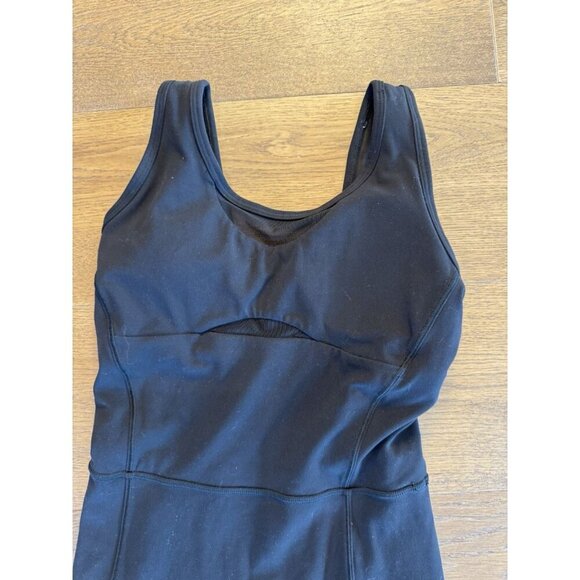 Athleta Salutation Novelty Mesh Bodysuit Size XS Black - Picture 10 of 14